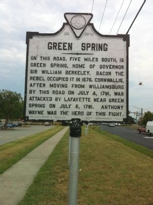 Green Spring Marker image. Click for full size.