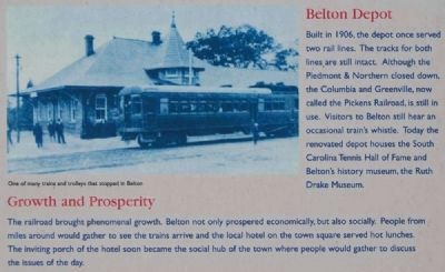 Inset -<br>Belton's Living History, Local Landmarks,<br>Living Traditions image. Click for full size.
