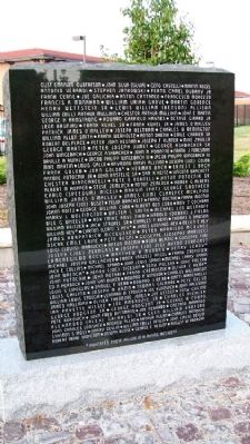 Miners' Memorial Honor Roll. Click for full size. Miners' Memorial Honor Roll image. Click for full size.