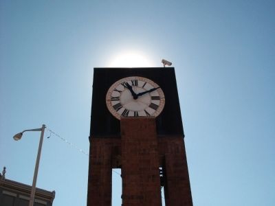 Sun over the Clock Tower image. Click for full size.