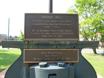Bronze Bell Marker. Click for full size. Bronze Bell Marker image. Click for full size.