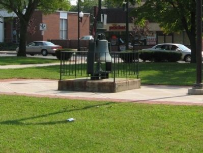 Bronze Bell in Margaret Tucker Park image. Click for full size.