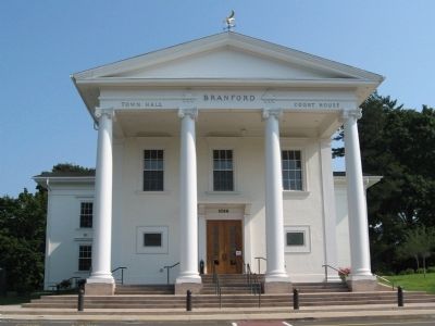 Branford Town Hall. Click for full size. Branford Town Hall image. Click for full size.