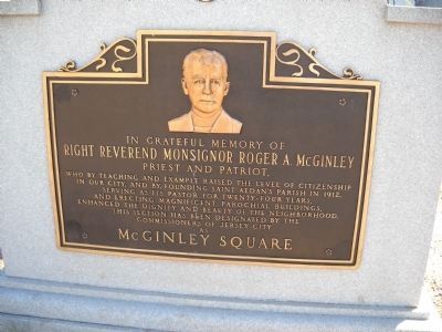 Rt. Rev. Msgr. Roger A. McGinley Marker image. Click for full size.