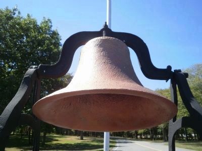 View of Bell From the Front of the Marker. Click for full size. View of Bell From the Front of the Marker image. Click for full size.