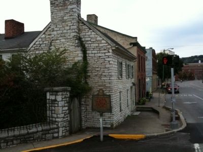 John Hampton House Marker. Click for full size. John Hampton House Marker image. Click for full size.