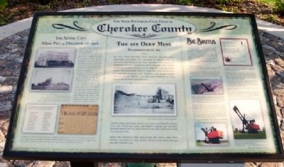 The Weir-Pittsburg Coal Field in Cherokee County Marker image. Click for full size.