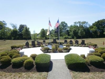 Monroe Township Memorial Park Sculpture image. Click for full size.