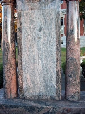 Lower Front - - Honor Roll - Marshall County Indiana Marker image. Click for full size.