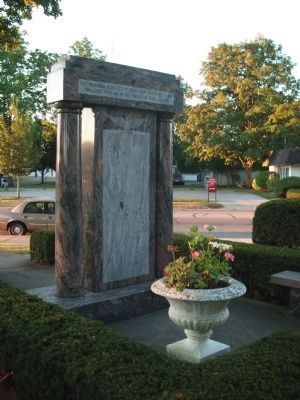 Full - Obverse Side - - Honor Roll - Marshall County Indiana Marker image. Click for full size.