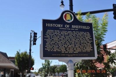 History of Sheffield Marker (side 2). Click for full size. History of Sheffield Marker (side 2) image. Click for full size.