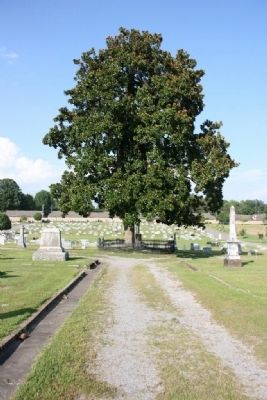 Colonel John G. Cullmann Burial Site in the Cullman City Cemetery image. Click for full size.