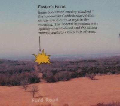 Notation for Foster's Farm image. Click for full size.