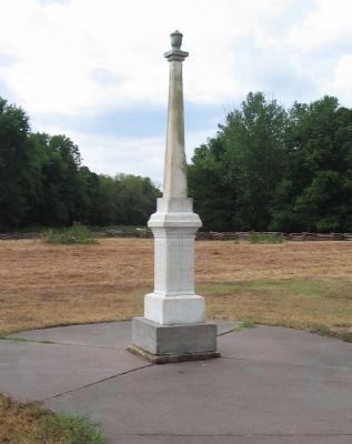 Pea Ridge Confederate Monument image. Click for full size.