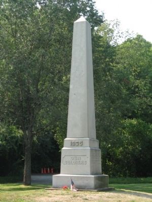 North Branford Soldiers Monument image. Click for full size.
