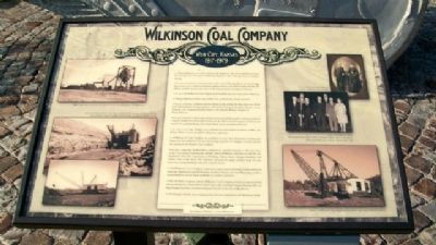 Wilkinson Coal Company Marker. Click for full size. Wilkinson Coal Company Marker image. Click for full size.