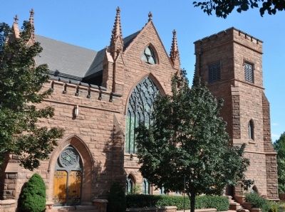 The West Face of the Church. Click for full size. The West Face of the Church image. Click for full size.