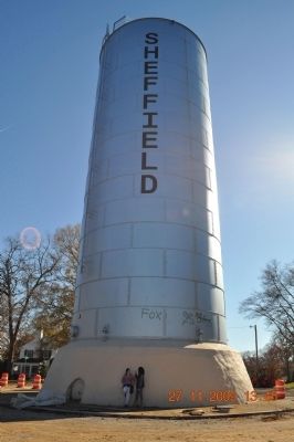 Sheffield Water Tower (Standpipe). Click for full size. Sheffield Water Tower (Standpipe) image. Click for full size.