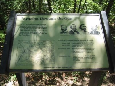 Invasion through the Gap Marker image. Click for full size.