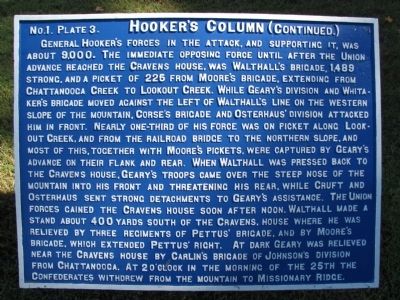 Hooker's Column Marker. Click for full size. Hooker's Column Marker image. Click for full size.