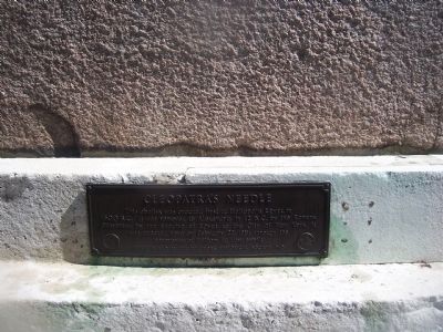 Cleopatra's Needle Marker image. Click for full size.