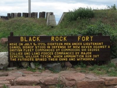 Black Rock Fort Marker image. Click for full size.