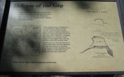 Defense of the Gap Marker. Click for full size. Defense of the Gap Marker image. Click for full size.