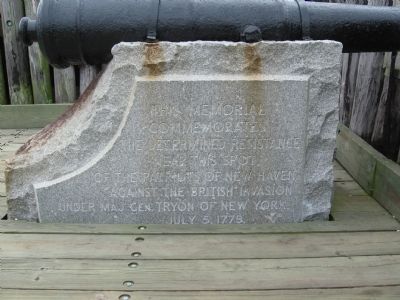 Patriots of New Haven Memorial. Click for full size. Patriots of New Haven Memorial image. Click for full size.