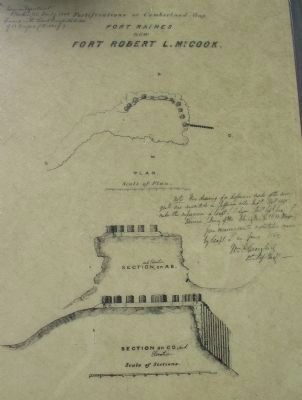 Plans of Fort McCook. Click for full size. Plans of Fort McCook image. Click for full size.