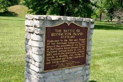 The Battle of Buffington Island Marker image. Click for full size.