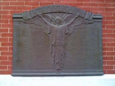 Augusta County, Virginia World War I Memorial Tablet. Click for full size. Augusta County, Virginia World War I Memorial Tablet image. Click for full size.