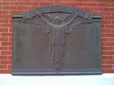 Augusta County, Virginia World War I Memorial Tablet image. Click for full size.