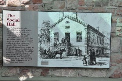 The Original Building - The Social Hall. Click for full size. The Original Building - The Social Hall image. Click for full size.