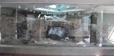 Excavation of the Original Footings. Click for full size. Excavation of the Original Footings image. Click for full size.