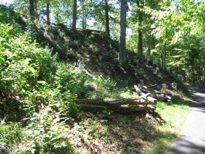 Exterior of Fort Lyon. Click for full size. Exterior of Fort Lyon image. Click for full size.