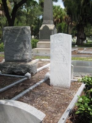 Oaklawn Cemetery - Henry Mitchell (reverse) image. Click for full size.