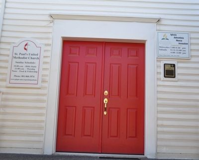 Church Entrance image. Click for full size.