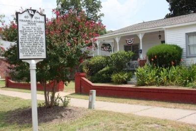 Visanska-Starks House and Marker. Click for full size. Visanska-Starks House and Marker image. Click for full size.