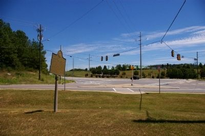 Junction of 20th and 14th Corps Marker. Click for full size. Junction of 20th and 14th Corps Marker image. Click for full size.