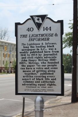 The Lighthouse & Informer Marker. Click for full size. The Lighthouse & Informer Marker image. Click for full size.