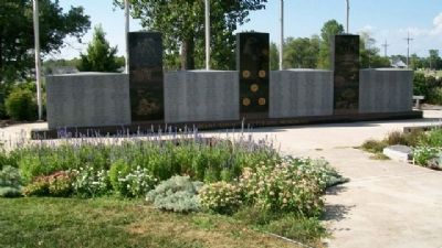 Miami County Veterans Memorial image. Click for full size.