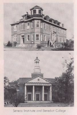Seneca Institute and Benedict College. Click for full size. Seneca Institute and Benedict College image. Click for full size.