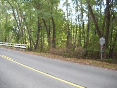Marker at the Petticoat Bridge. Click for full size. Marker at the Petticoat Bridge image. Click for full size.