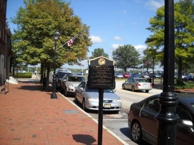 Marker in Burlington. Click for full size. Marker in Burlington image. Click for full size.