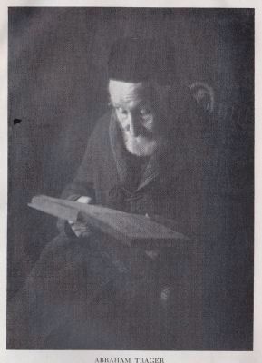Abraham Isaac Trager, community spiritual leader, Father of Rachel Visanska. Click for full size. Abraham Isaac Trager, community spiritual leader, Father of Rachel Visanska image. Click for full size.