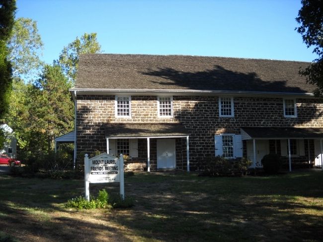 Evesham Friends Meeting House image. Click for full size.