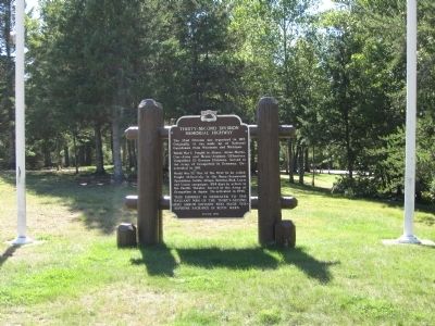 Thirty-Second Division Memorial Highway Marker image. Click for full size.