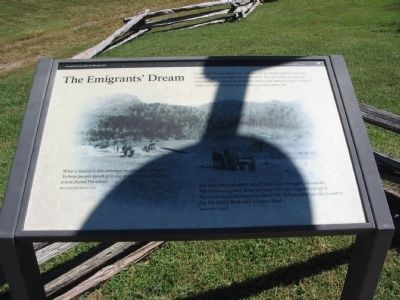 The Emigrant's Dream Marker image. Click for full size.