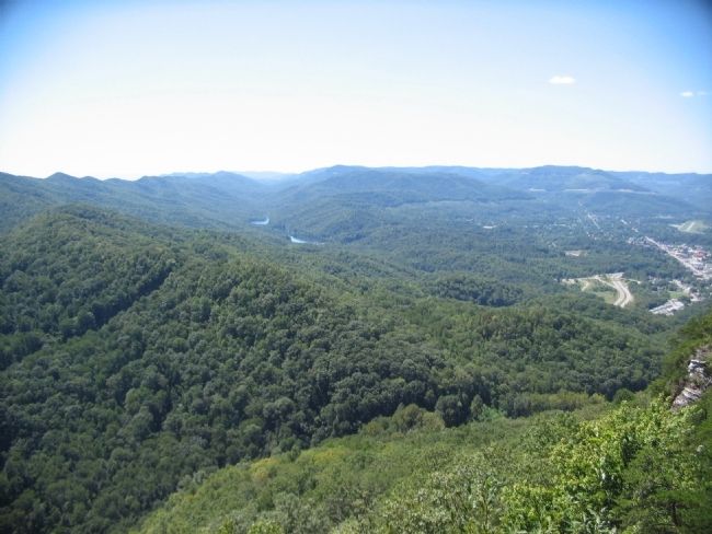 View of the Kentucky Side of the Gap. Click for full size. View of the Kentucky Side of the Gap image. Click for full size.