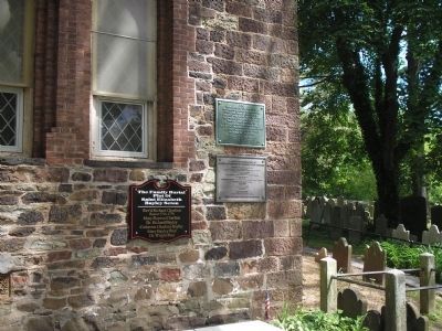 Relatives of Elizabeth Bayley Seton Markers at the Church of St. Andrew. Click for full size. Relatives of Elizabeth Bayley Seton Markers at the Church of St. Andrew image. Click for full size.